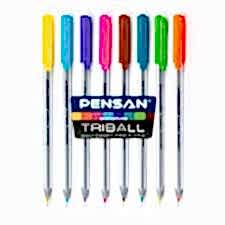 PENSAN TÜKENMEZ Kalem TRİBAL renkli 1,0mm