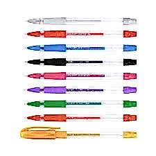 Pensan Tükenmez Kalem Jel Simli 1.0 MM TEK RENK