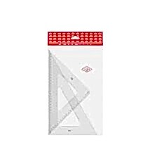 Hatas Ögrenci Gönye Seti 45-60 Derece Plastik 30 CM 0807