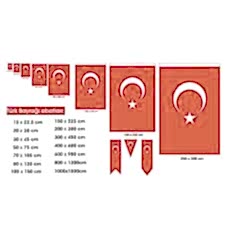 BAYRAK 60*90 TÜRK