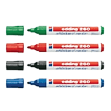 EDDİNG 260 TAHTA KALEM KIRMIZI