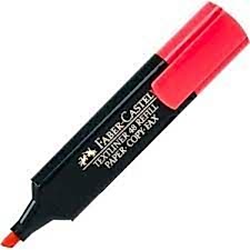 FABER FOSFORLU KALEM KIRMIZI 1548