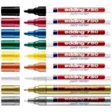 EDDİNG 750 DEKOR KALEMİ KIRMIZI