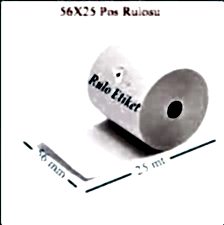 TERMAL RULO 57mm*25mt