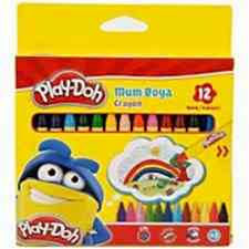 PLAY-DOH MUM BOYA 12 Lİ SİLİNEBİLİR CR004