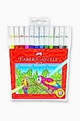 FABER KEÇELİ KALEM 12 RENK