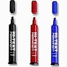 HITEXT MARKER YUVARLAK UÇ SİYAH 830PB