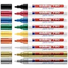 EDDİNG 750 DEKOR KALEMİ MAVİ