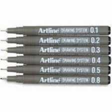 ARTLİNE 235 SİYAH   ÇİZİM KALEMİ 05mm